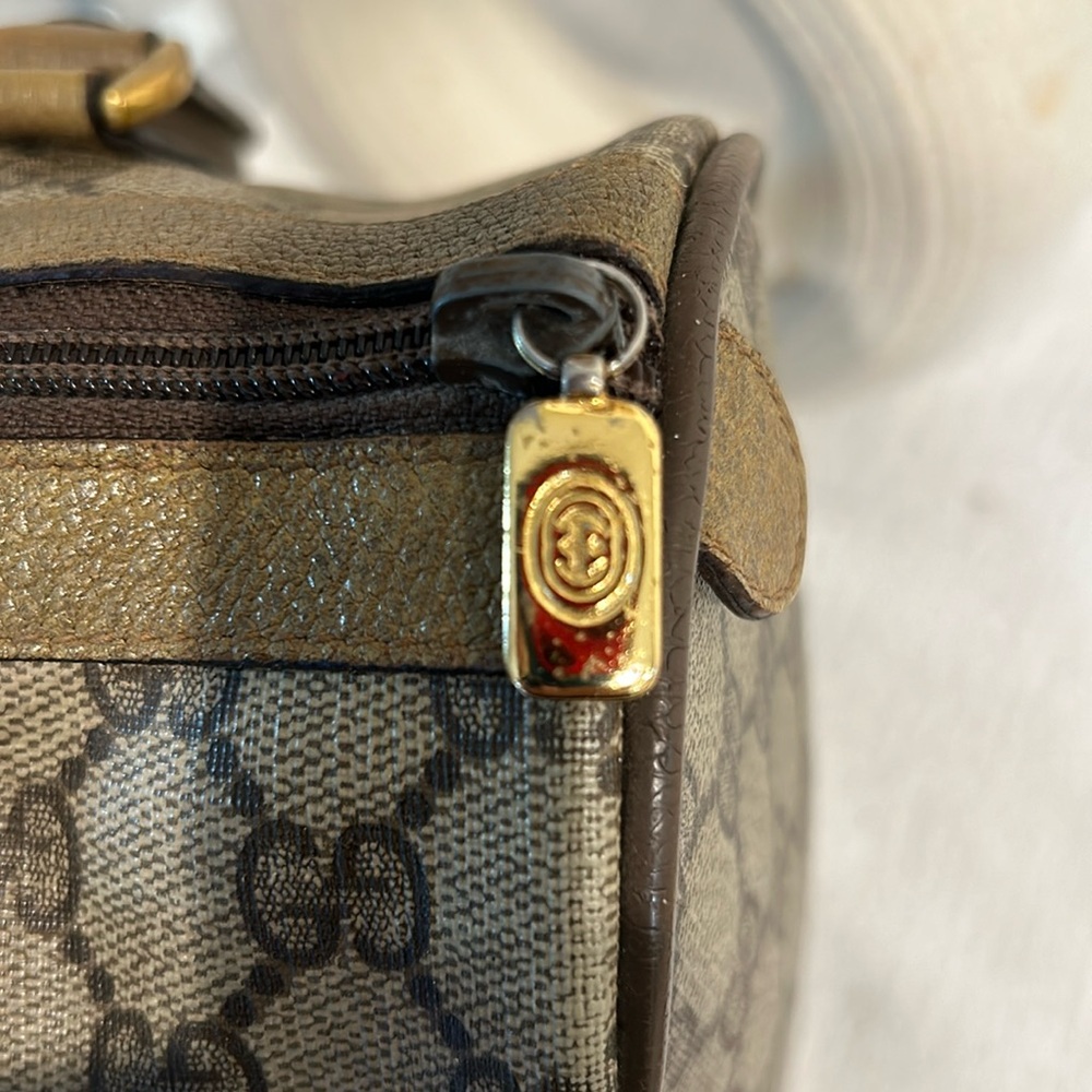 Gucci Canvas Boston Hand Bag - Picture 8 of 16